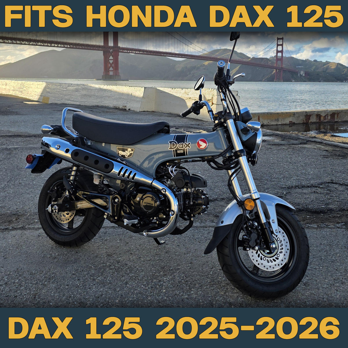 Honda DAX 125 2025-2026 Ceramic Brake Pad Set