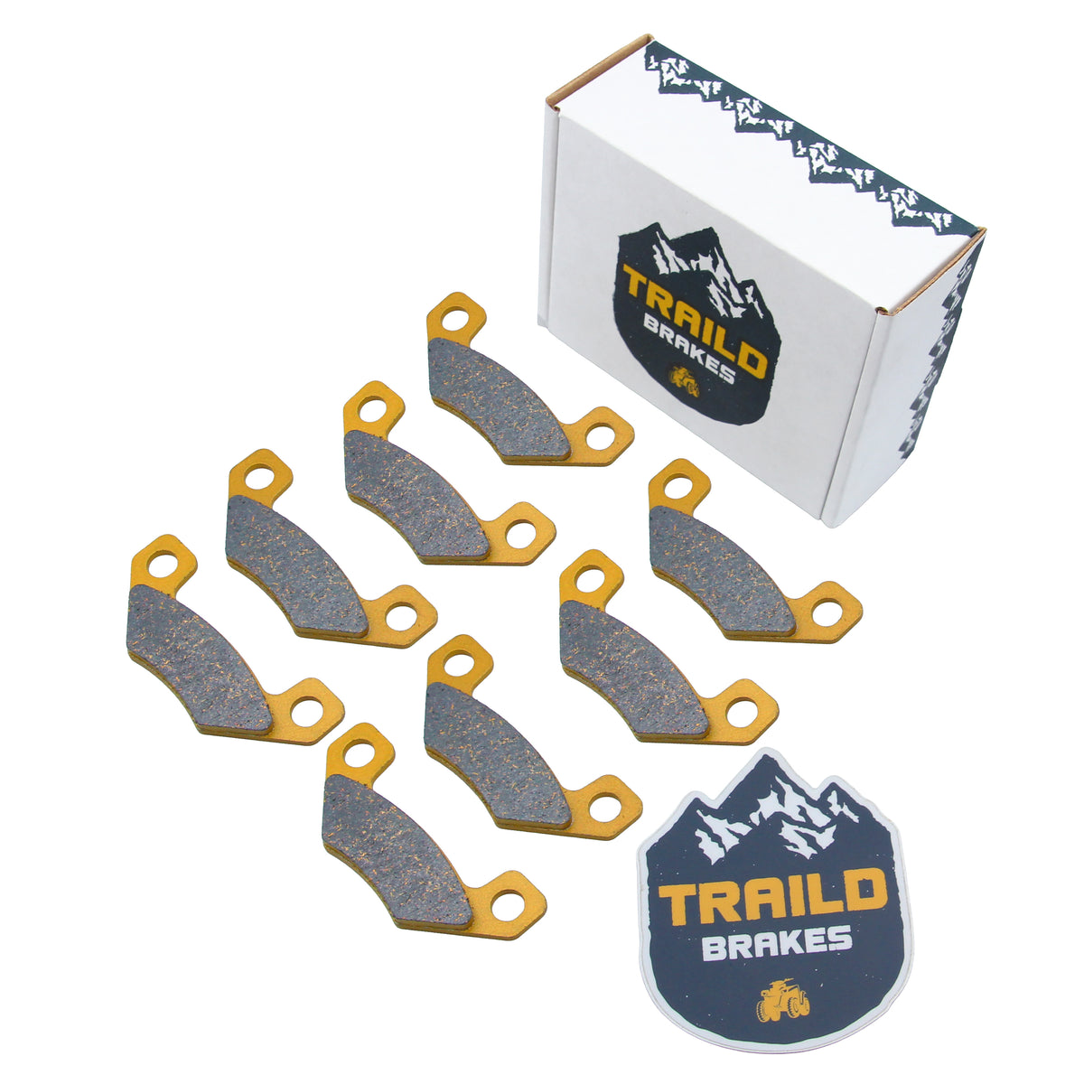 John Deere Gator 4X2 HPX/4X4 HPX/4X4 Trail HPX (Gas) Ceramic Brake Pad Set