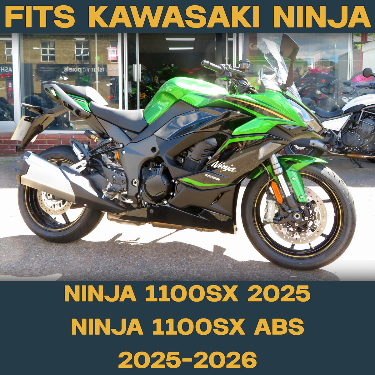 Traild Ceramic Brake Pad Set PKC7779-NINJA1100 What it Fits