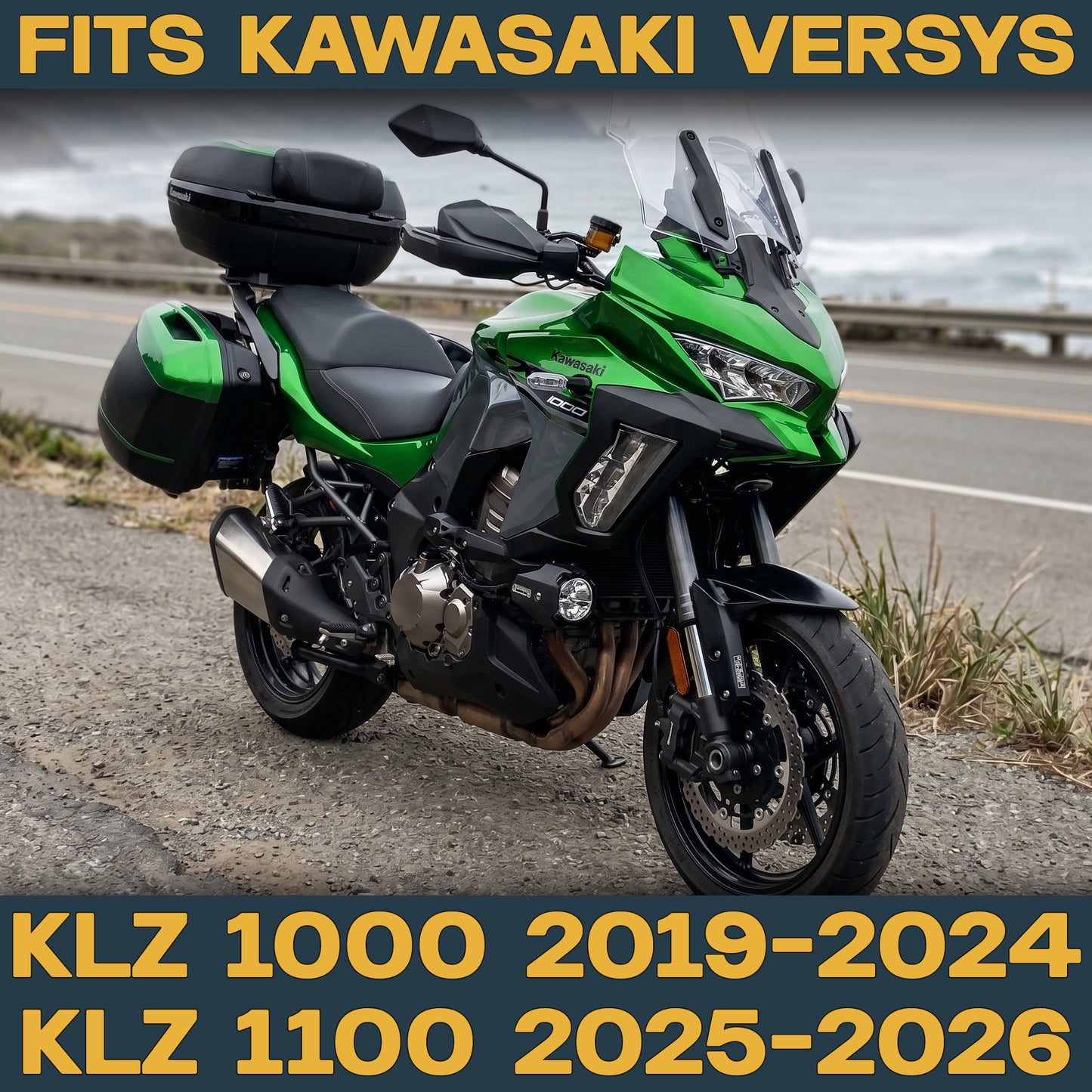 Kawasaki KLZ Versys 1000/1100 2019-2026 Ceramic Brake Pad Set