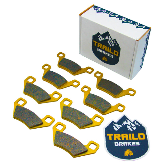 Traild Ceramic Brake Pad Set for Kymco MXU in Packaging