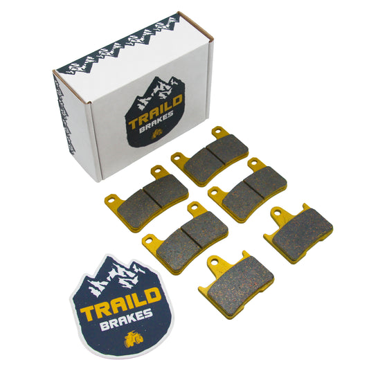 Suzuki GSX-R600/GSX-R750/GSX-R1000 2004–2006 Ceramic Brake Pad Set