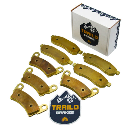 Polaris Ranger XD 1500/Crew XD 1500 2024-2025 Brass Brake Pad Set