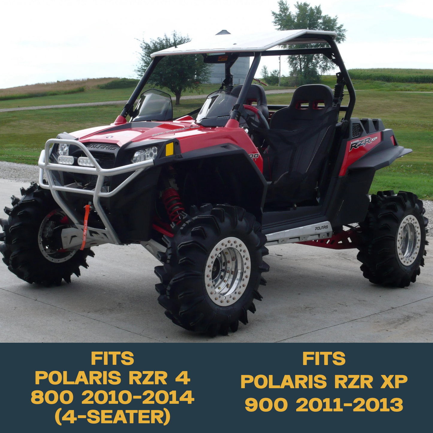 Traild Ceramic Brake Pad Set for Polaris RZR - Vehicle Application