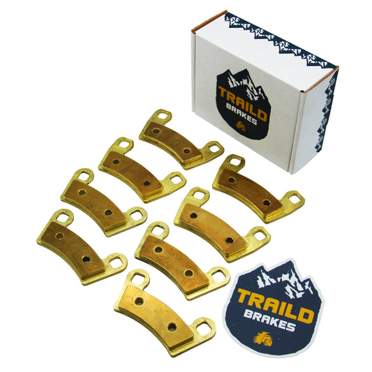 Polaris RZR Trail/S 1000/Trail S 1000/S 900/Trail S 900/900/Sport 2014-2025 Brass Brake Pad Set