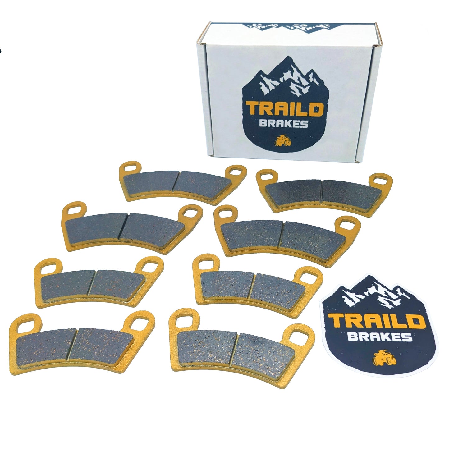 Traild Ceramic Brake Pad Set for Polaris RZR in Packaging