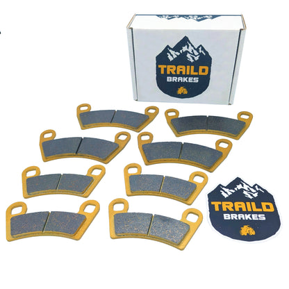 Traild Ceramic Brake Pad Set for Polaris RZR in Packaging