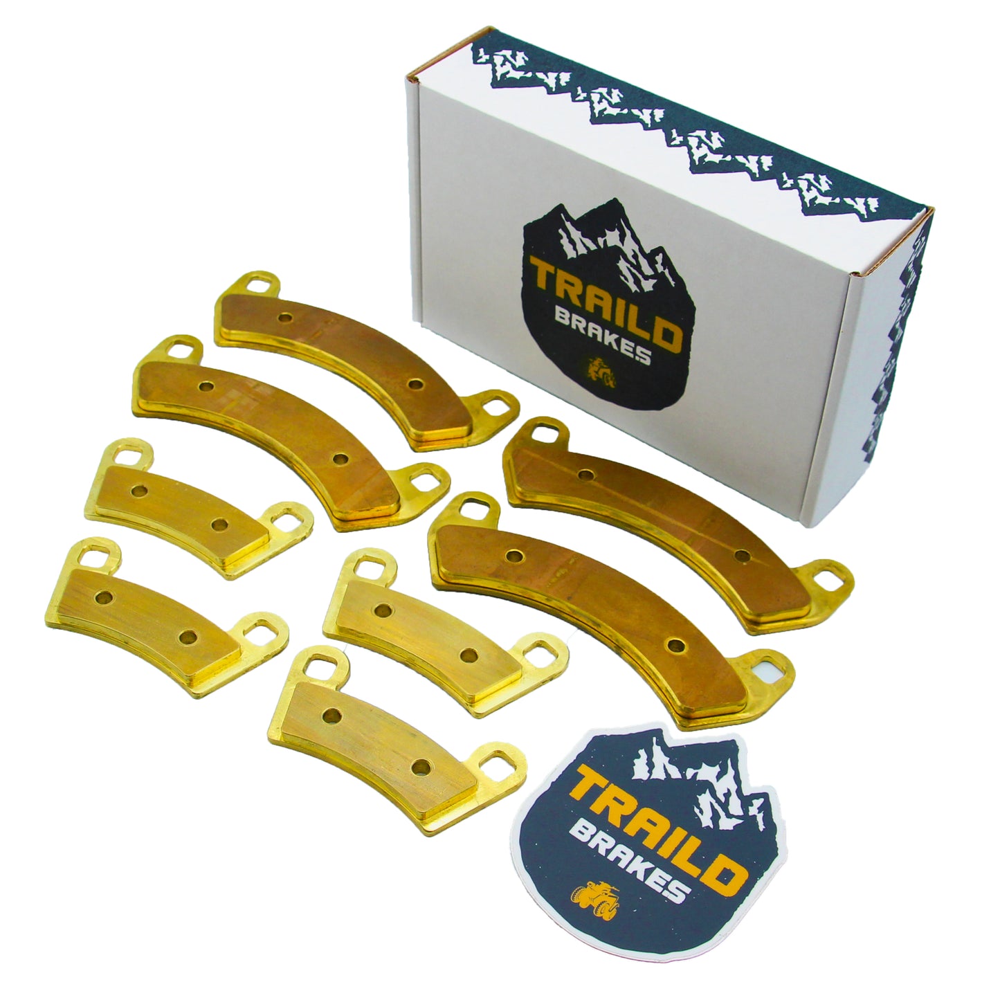 Polaris General XP 4 1000 2020-2025 Brass Brake Pad Set