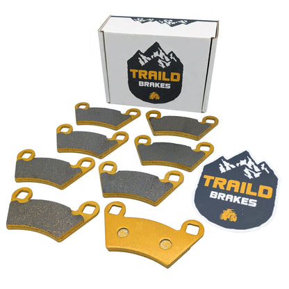 Traild Ceramic Brake Pad Set for Polaris Ranger in Packaging