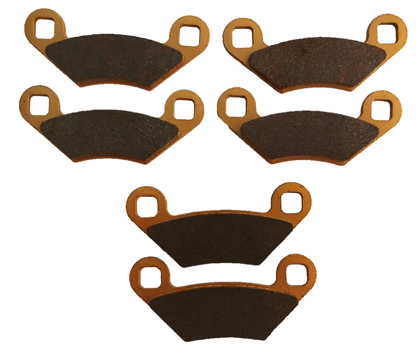 Traild Ceramic Brake Pad Set for Polaris Sportsman - Full Face View