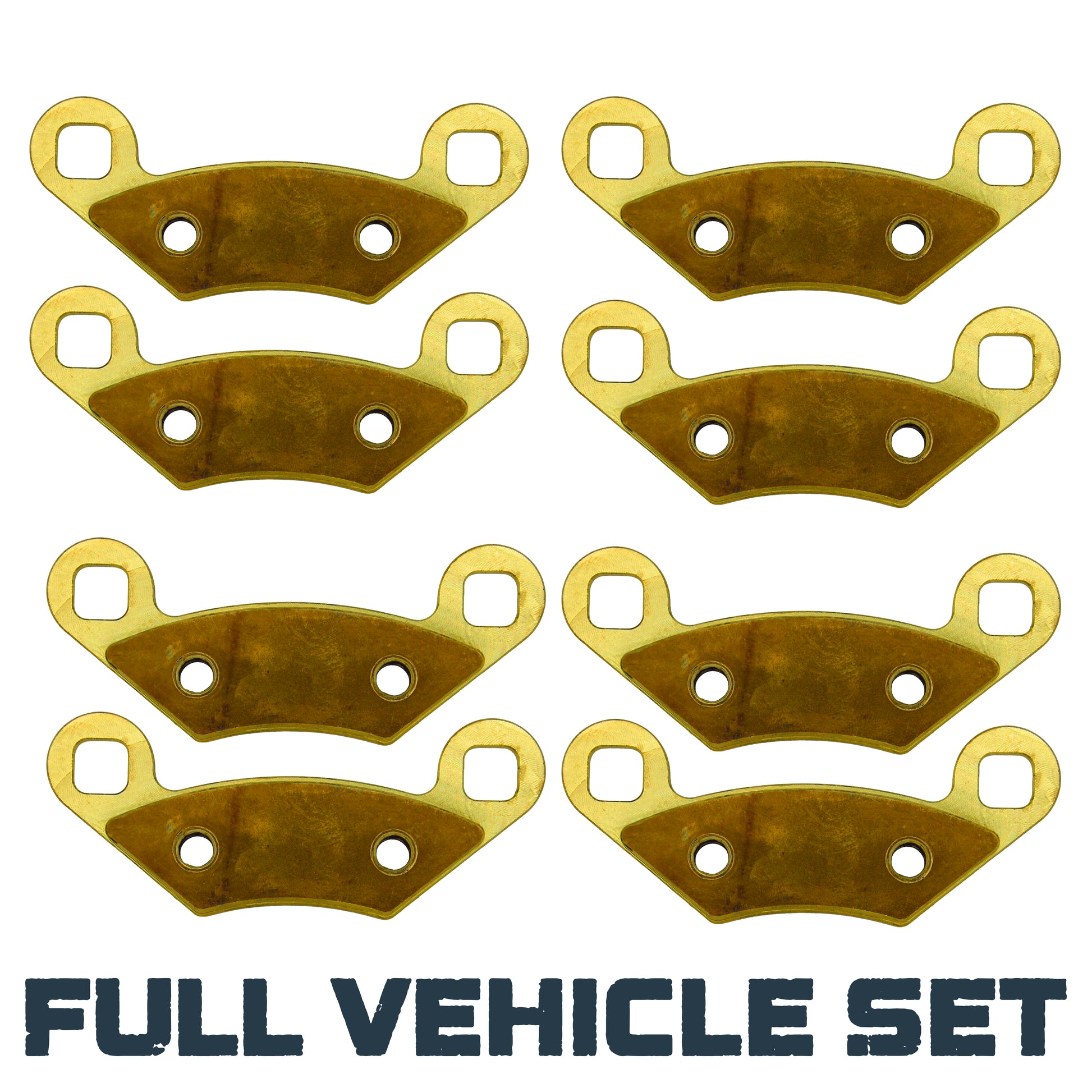 Traild brass brake pad set for Polaris Sportsman - Full Vehicle set