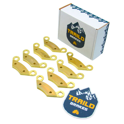 Traild brass brake pad set for Polaris Sportsman - Full Vehicle set