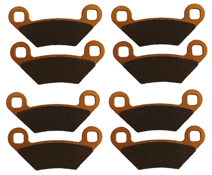 Traild Ceramic Brake Pad Set for Polaris Sportsman 1000 - Face View