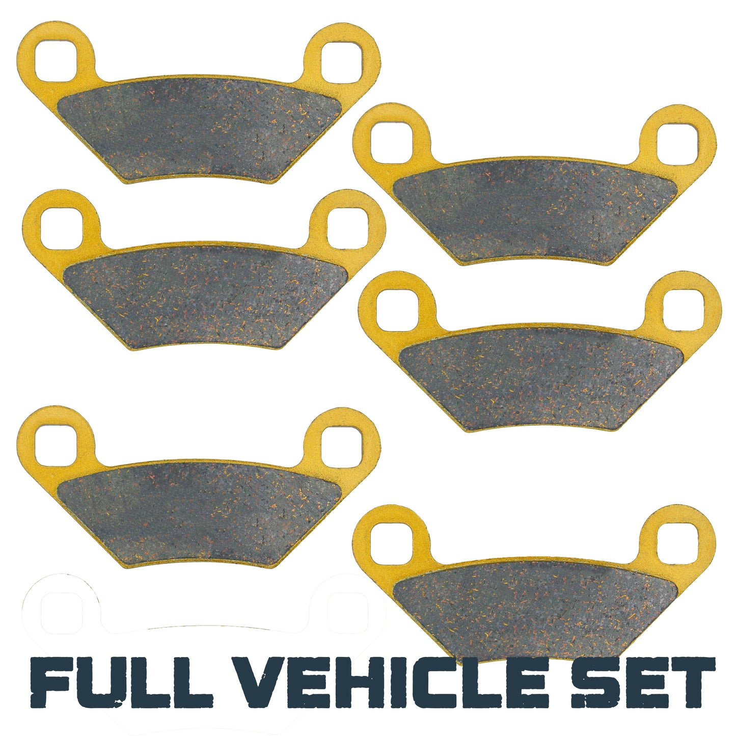 Traild Ceramic Brake Pad Set for Polaris Full Vehicle Set