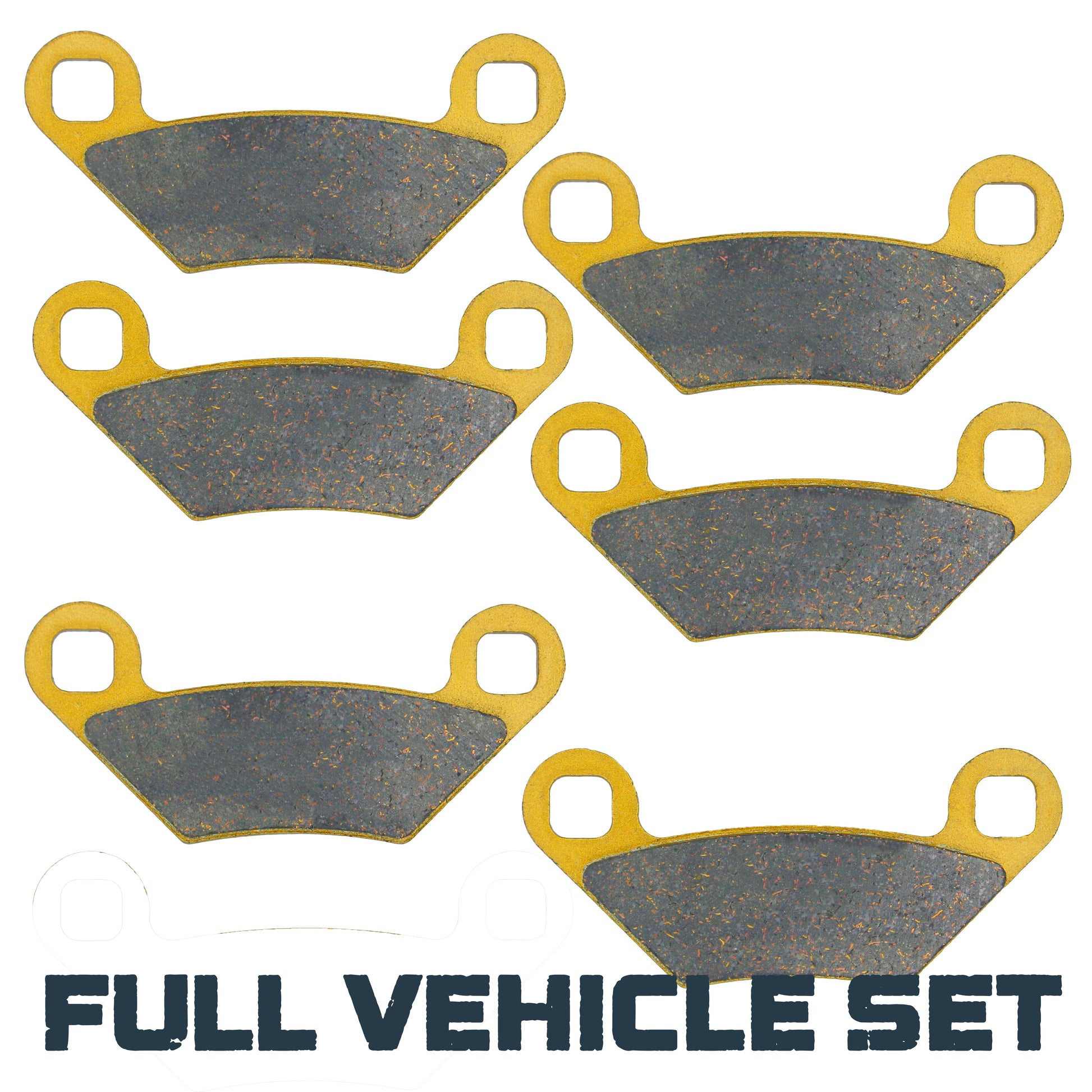 Traild Ceramic Brake Pad Set for Polaris Full Vehicle Set