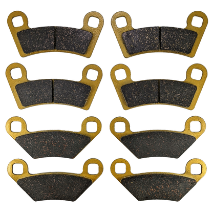 Traild Ceramic Brake Pad Set for Polaris Sportsman XP - Face View No Background