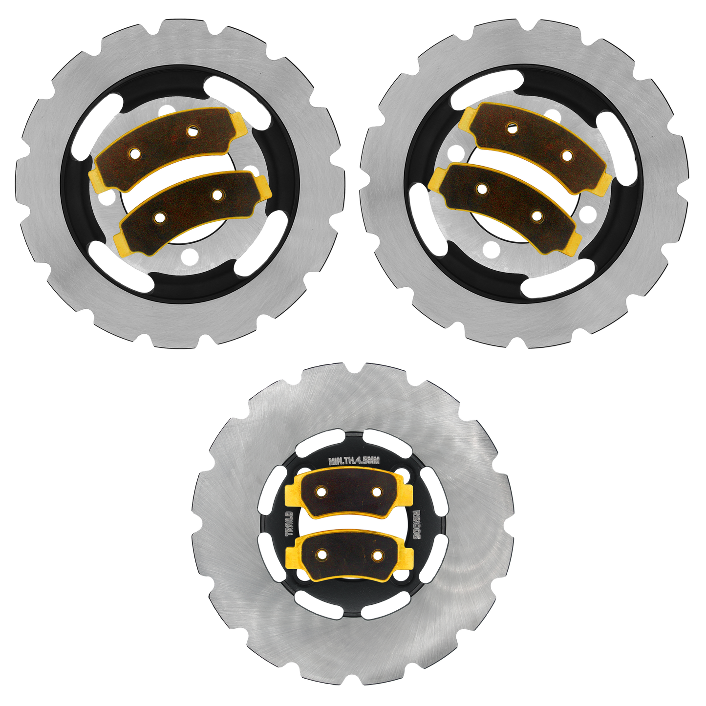CFMoto CForce 400/500 2023-2025 Ridge Rider Rotor and Brake Pad Kit