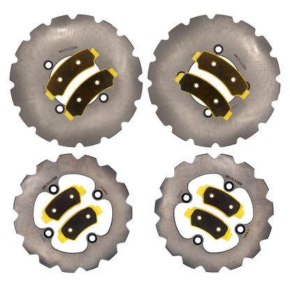 CFMoto UForce 1000 XL/800 XL (6-Seater) 2022-2025 Ridge Rider Rotor and Pad Kit