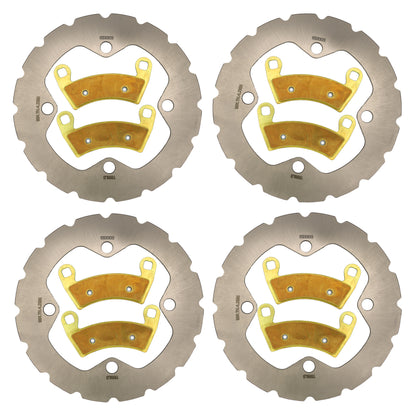 Traild Brass Pad & Rotor Kit for Polaris RZR XP 1000 - Kit View