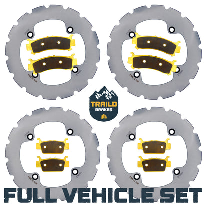 Traild Brass Pad and Rotor set for Honda Talon