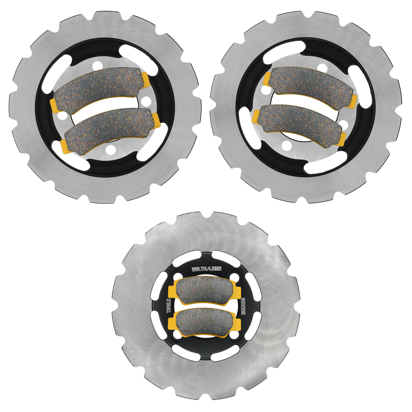 CFMoto CForce 400/500 2023-2026 Ridge Rider Rotor and Brake Pad Kit