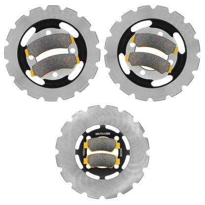 CFMoto CForce 400/500 2023-2026 Ridge Rider Rotor and Brake Pad Kit