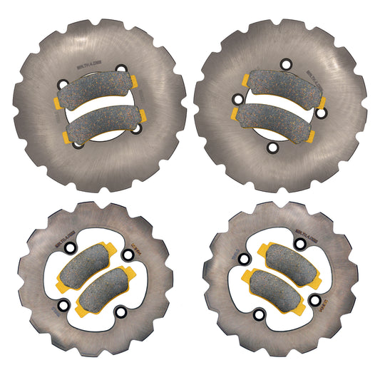 CFMoto UForce 1000 XL/800 XL (6-Seater) 2022-2025 Ridge Rider Rotor and Pad Kit