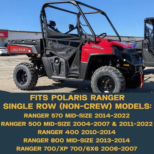 Polaris Ranger 400/500/570/700/800 Mid-Size 2006-2022 Ridge Rider Rotor and Pad Kit