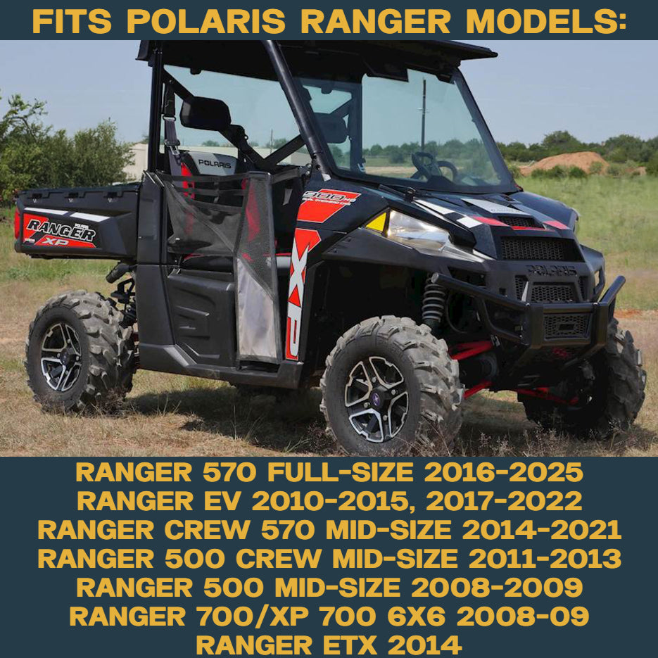 Polaris Ranger 500/570/700/EV 2008-2025 Ridge Rider Rotor and Pad Kit