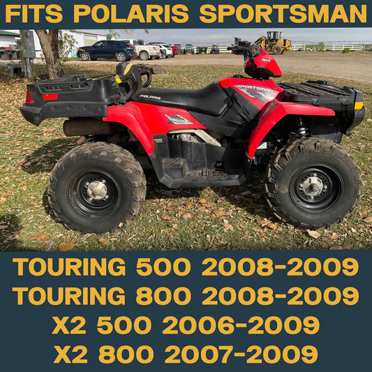 Polaris Sportsman Touring/X2 500/800 2006-2009 Ridge Rider Rotor and Pad Kit
