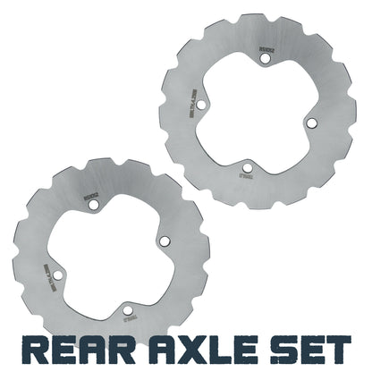 Traild Ridge Rider Disc Brake Rotor axle set for Polaris Ranger
