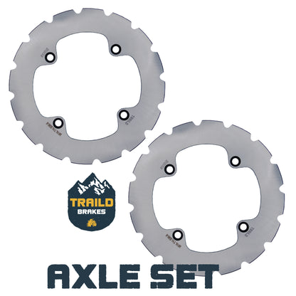 Traild Ridge Rider rotor kit for Honda Talon axle set view