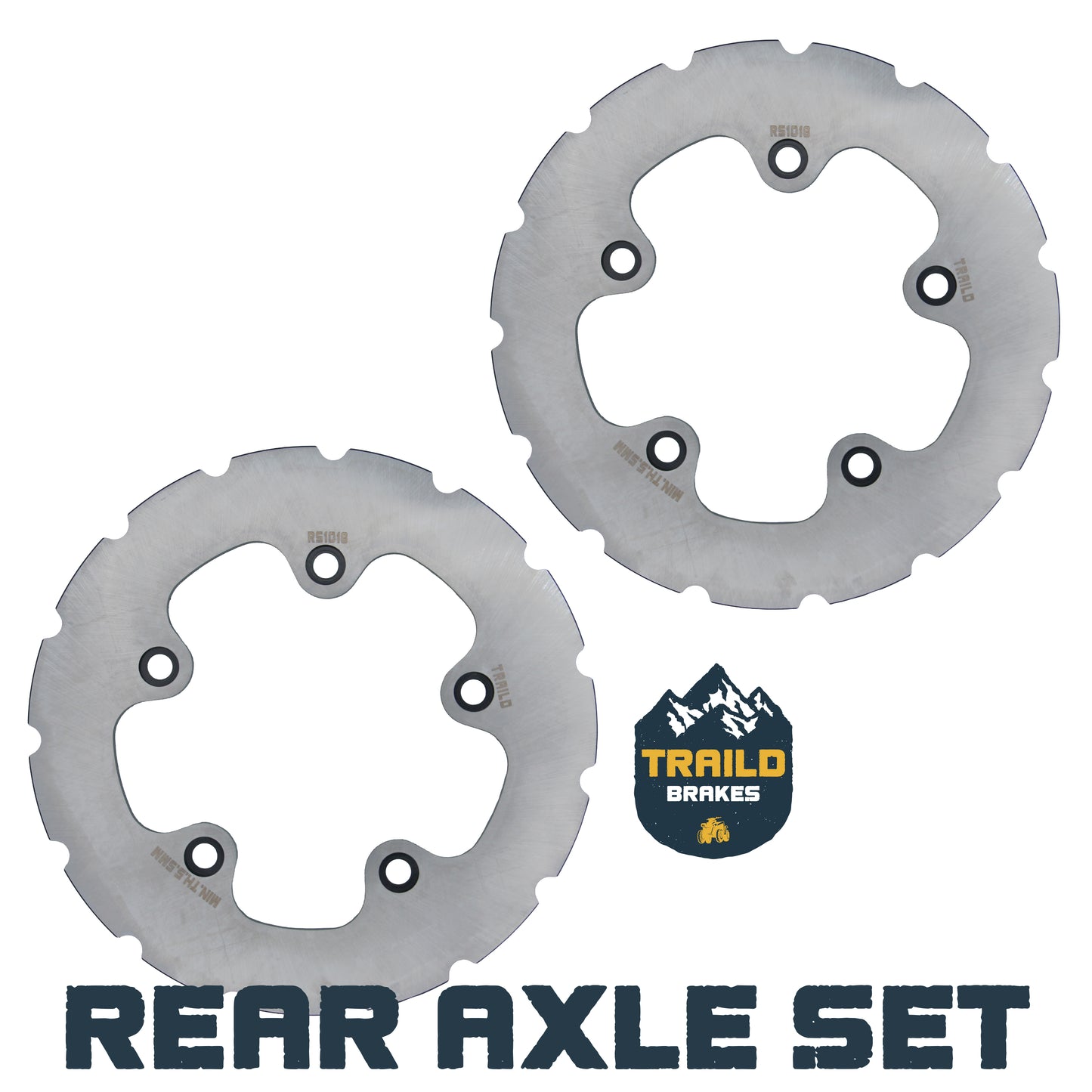 Traild Ridge Rider Rotors for CFMoto U10 - Rear Axle Set