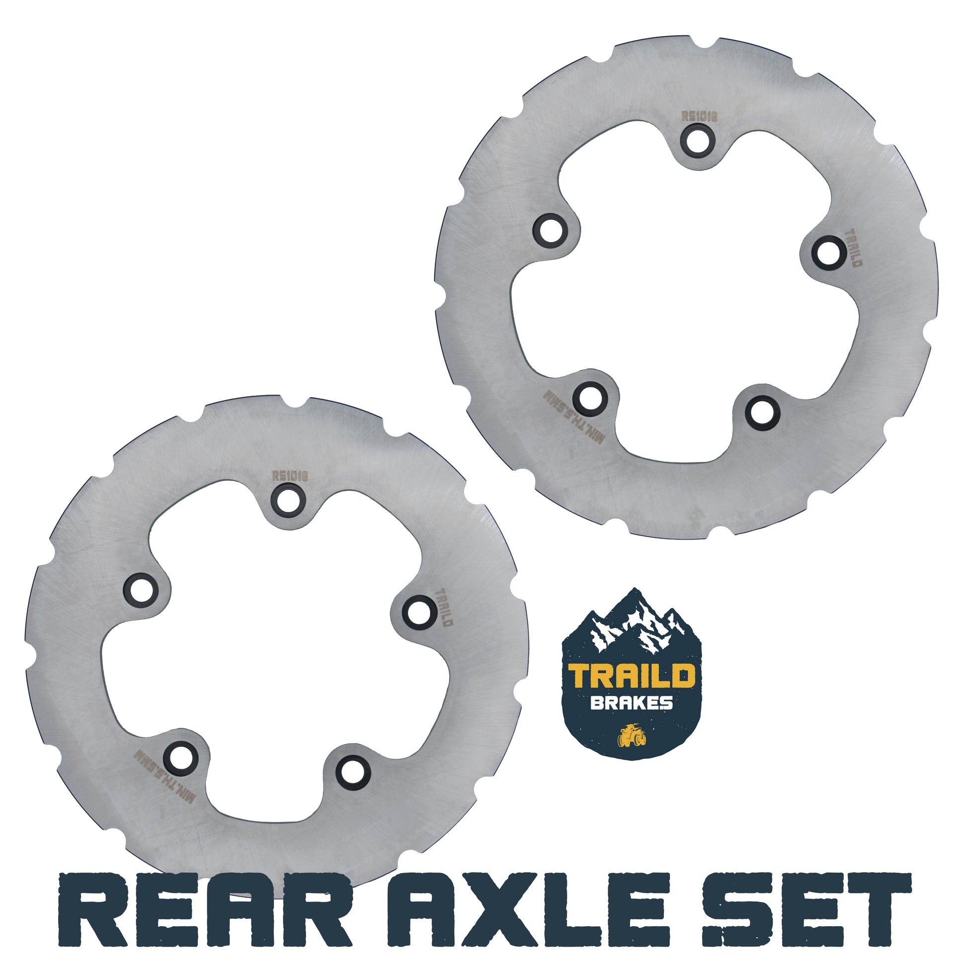 Traild Ridge Rider Rotors for CFMoto U10 - Rear Axle Set