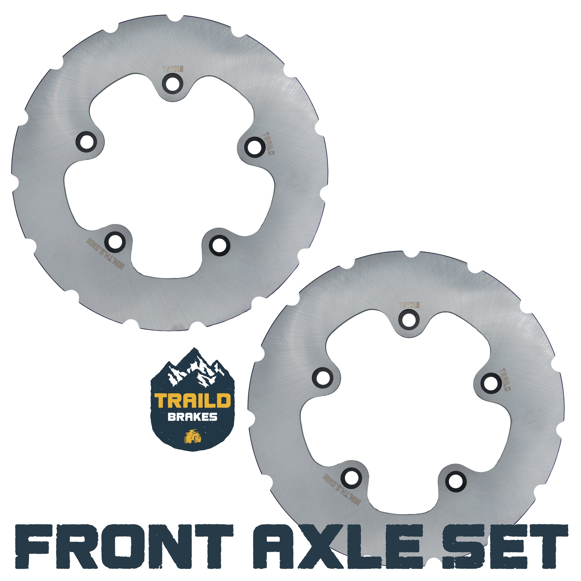 Traild Ridge Rider Rotors for CFMoto U10 - Front Axle Set