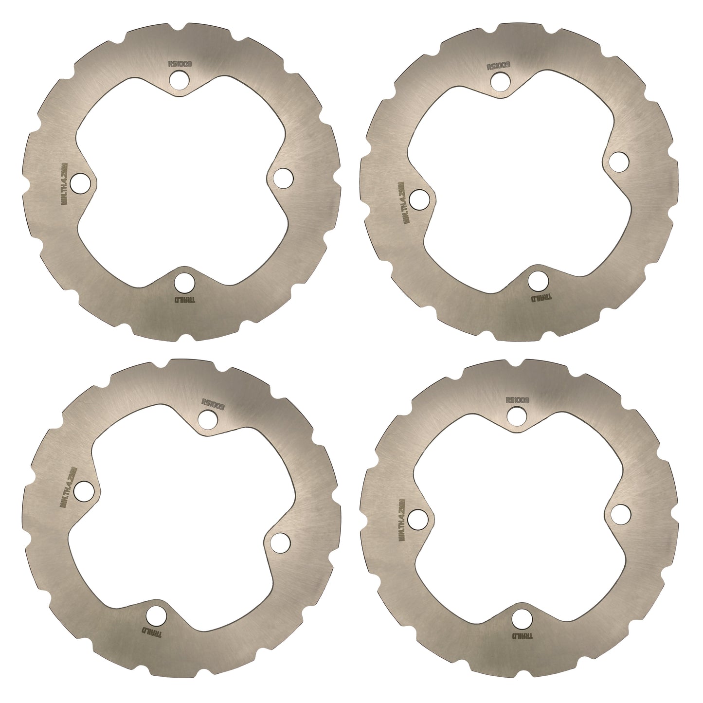 Traild RKS40009 Ridge Rider Brake Rotor Set - Four Rotors