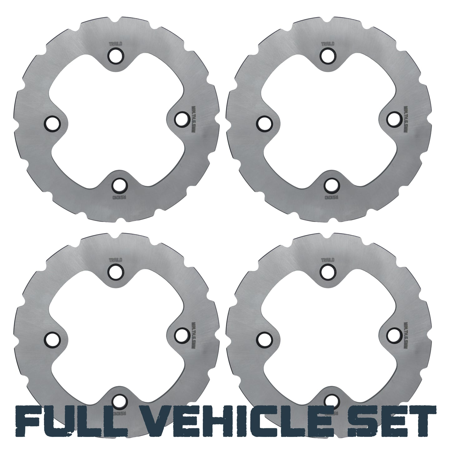 Traild Rotor Kit for Polaris RZR XP PRO/Turbo - Full Vehicle Set