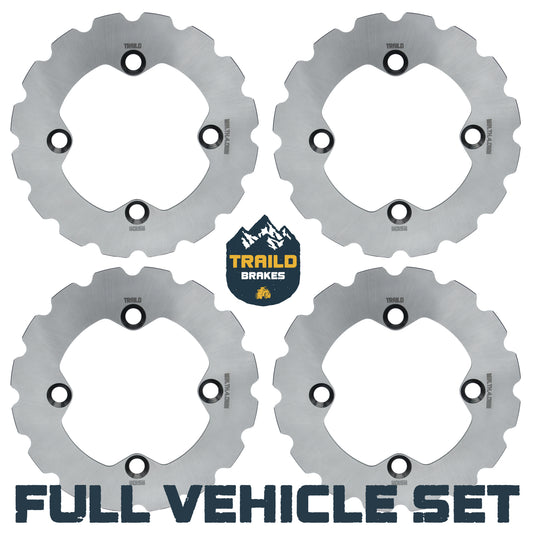 Traild Ridge Rider Rotor full vehicle set for Polaris RZR
