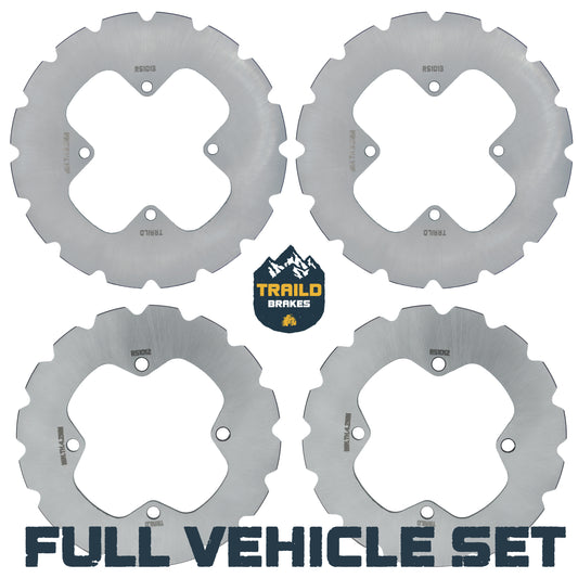 Polaris Sportsman 400/450/500/570/700/800 2007-2026 Ridge Rider Disc Brake Rotor Kit