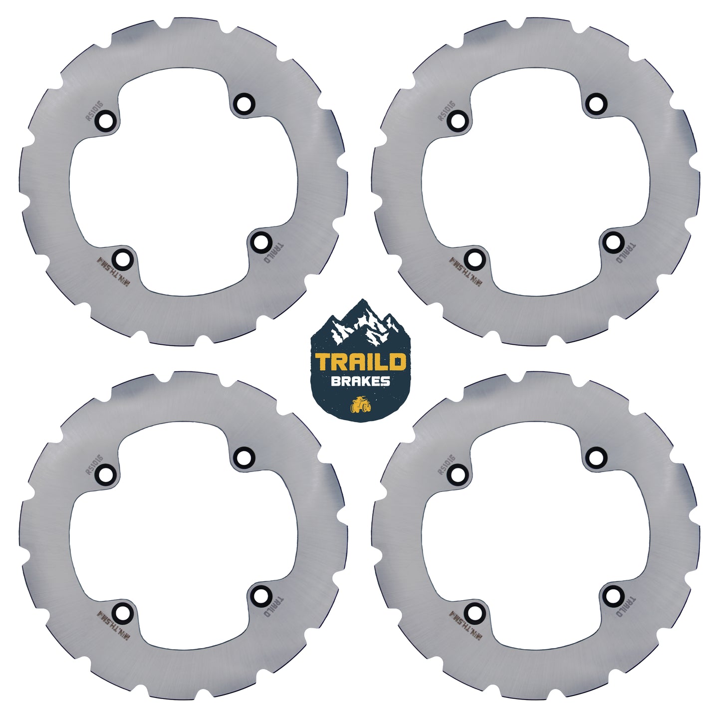 Honda Talon 1000R/1000X/1000X-4 2019-2026 Ridge Rider Disc Brake Rotor Kit