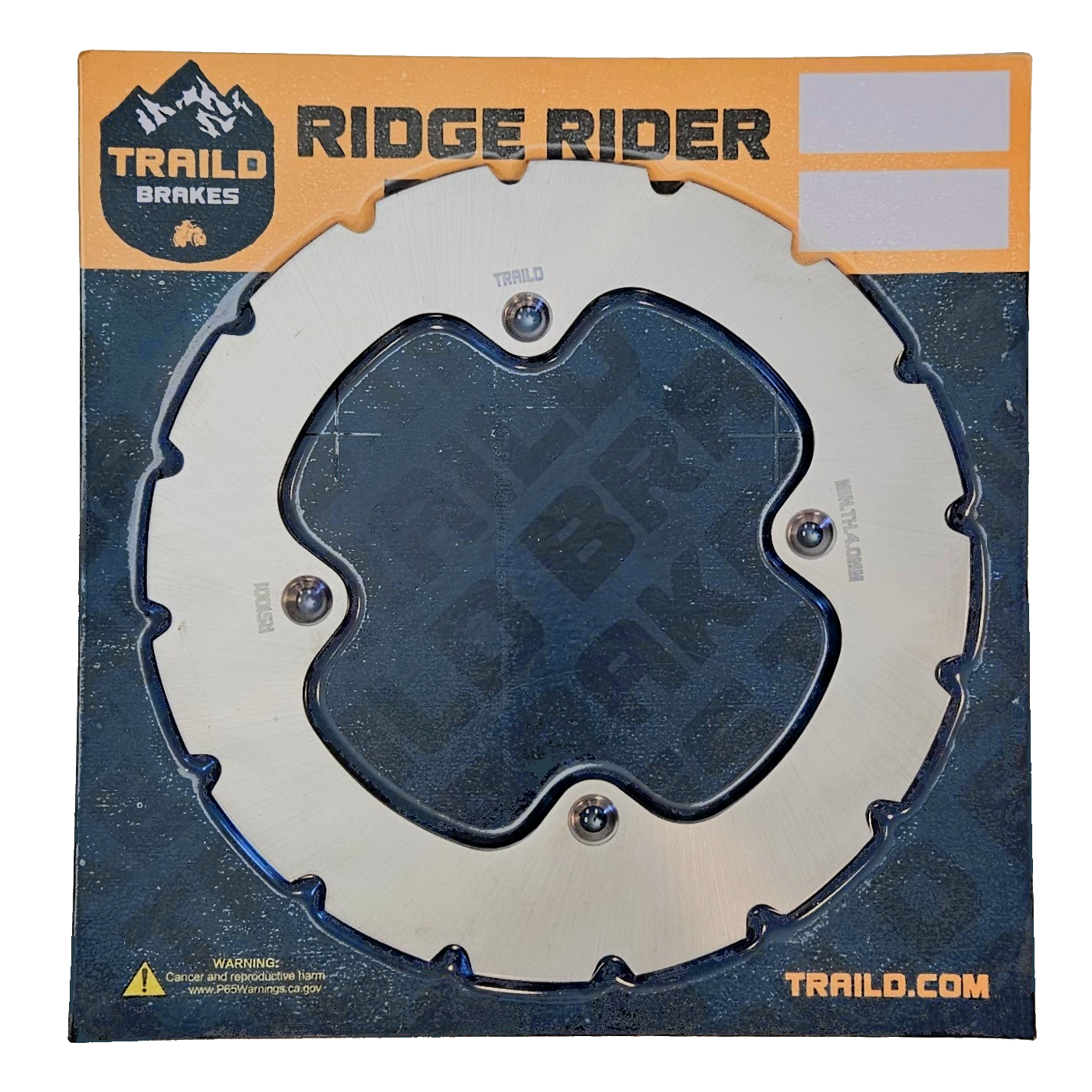 Traild RS1001 Ridge Rider Brake Rotor in Packaging