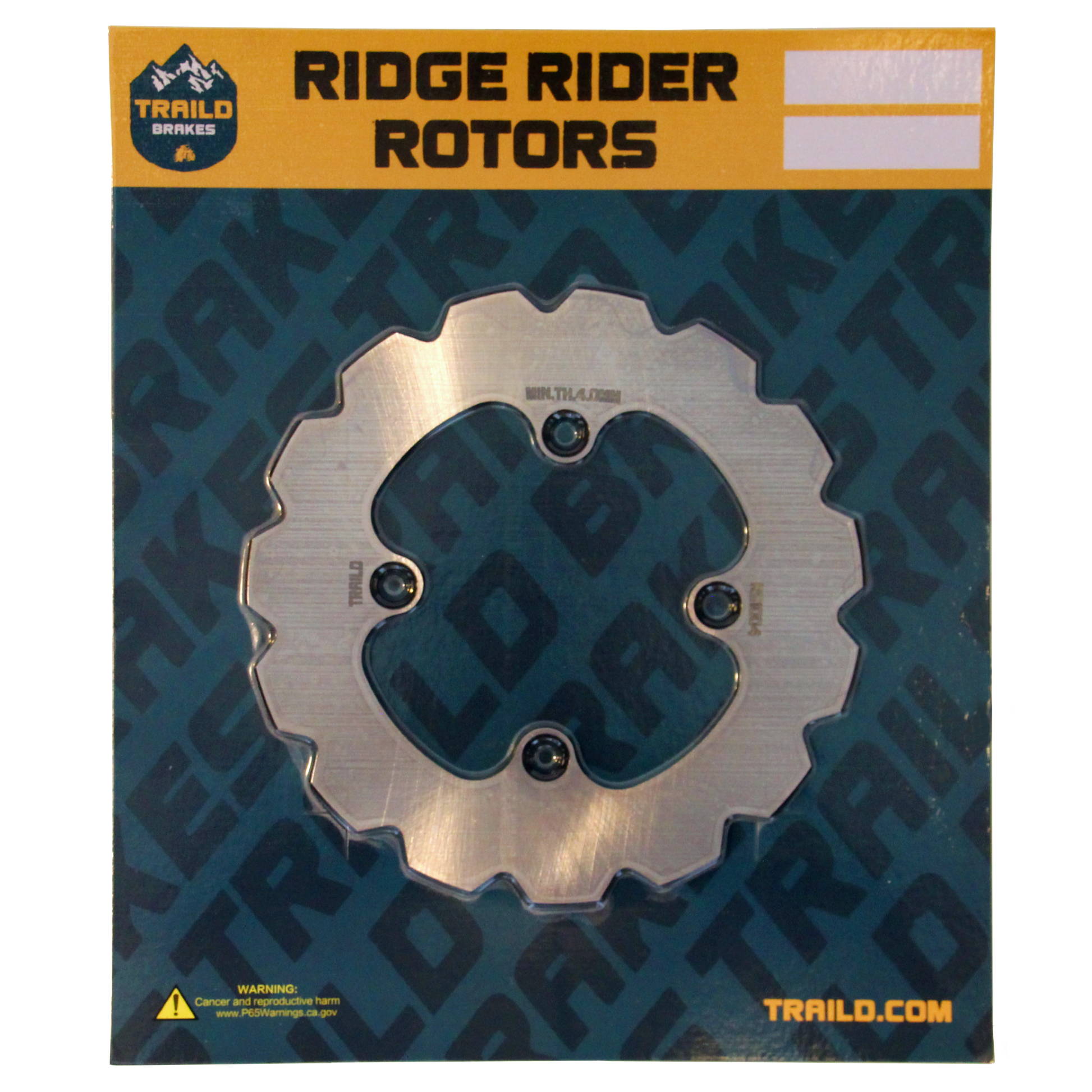Traild RS1004 Ridge Rider Brake Rotor in Packaging