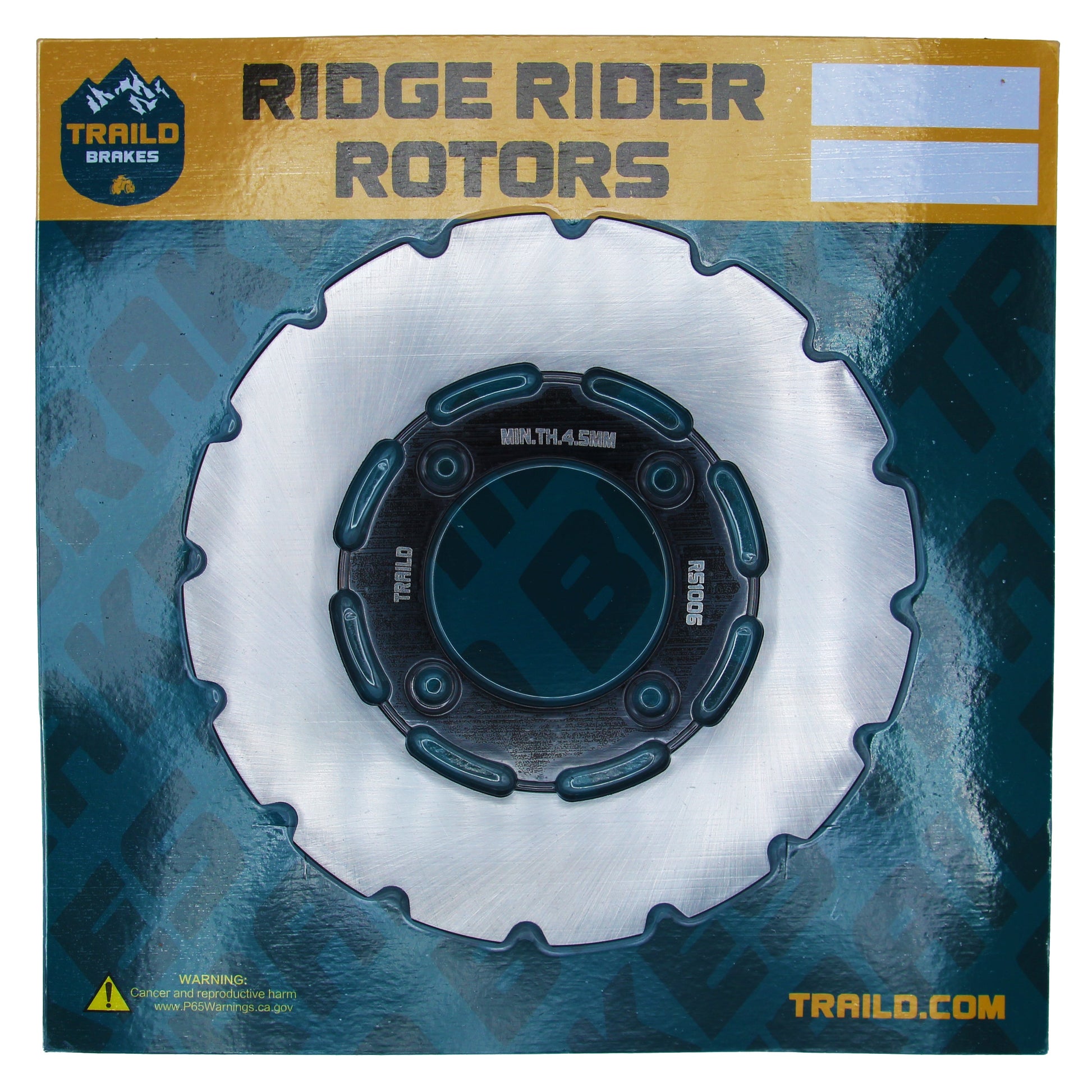 Traild RS1006 Ridge Rider Brake Rotor in Packaging