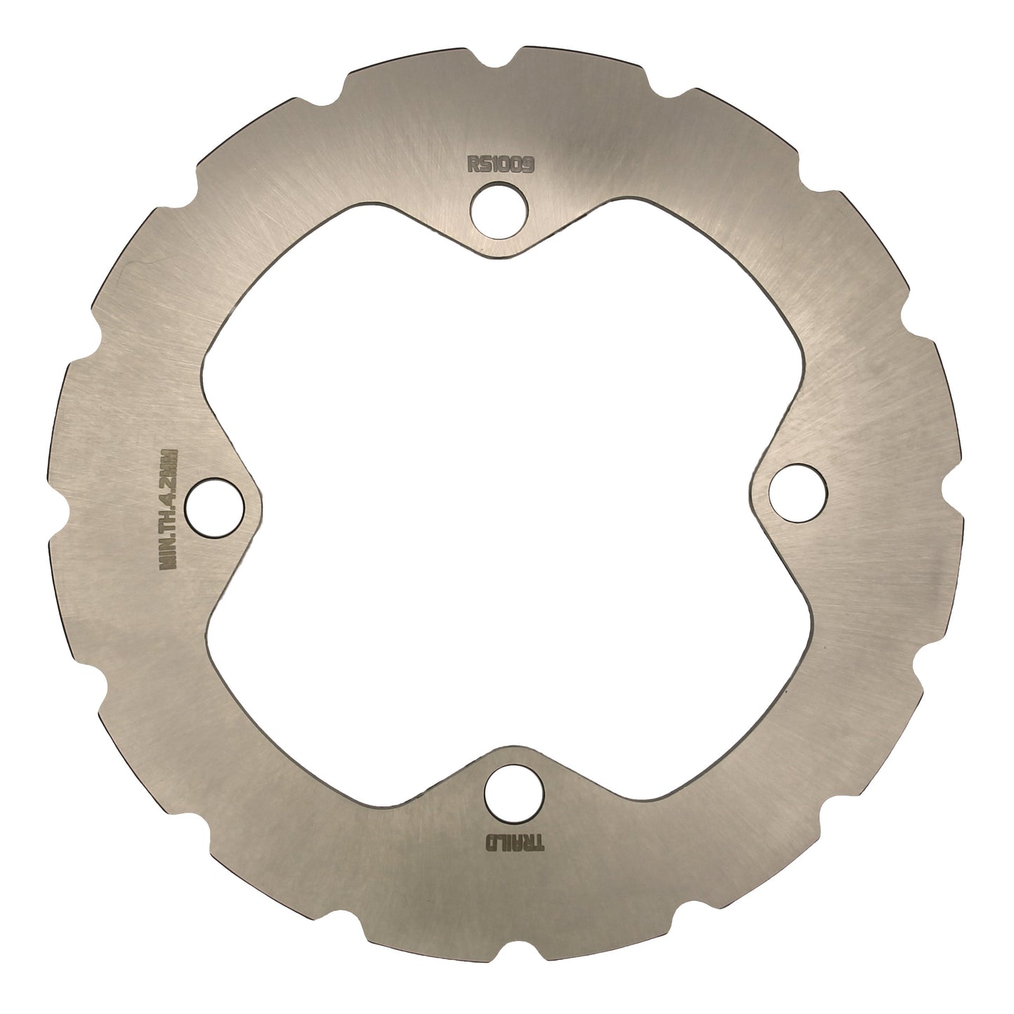 Traild RS1009 Ridge Rider Brake Rotor - Front Face View
