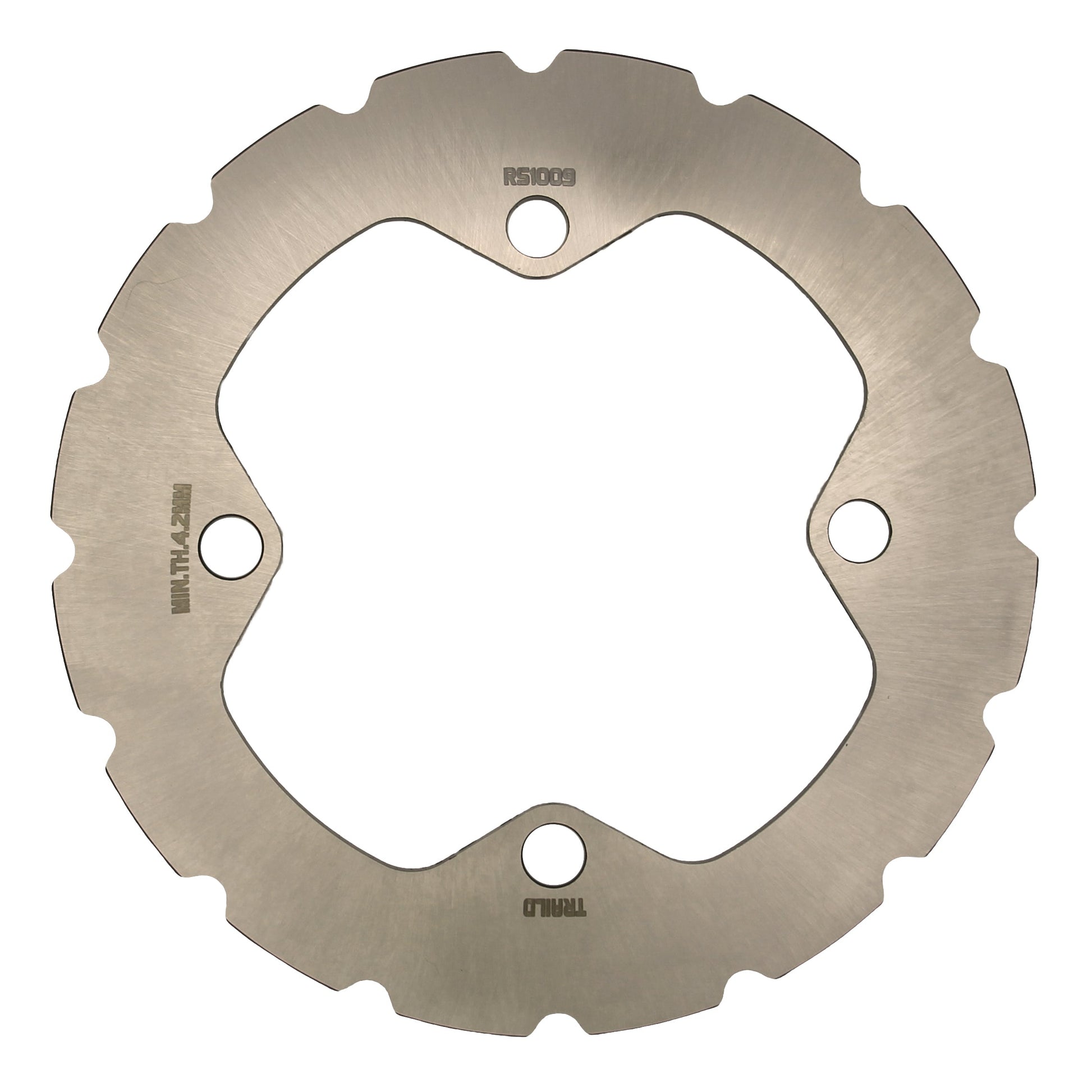 Traild RS1009 Ridge Rider Brake Rotor - Front Face View