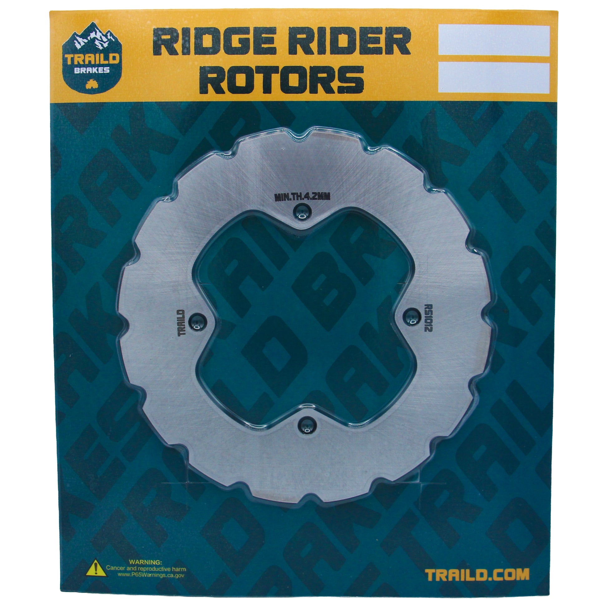 Traild RS1012 Polaris Disc Brake Rotor - package view
