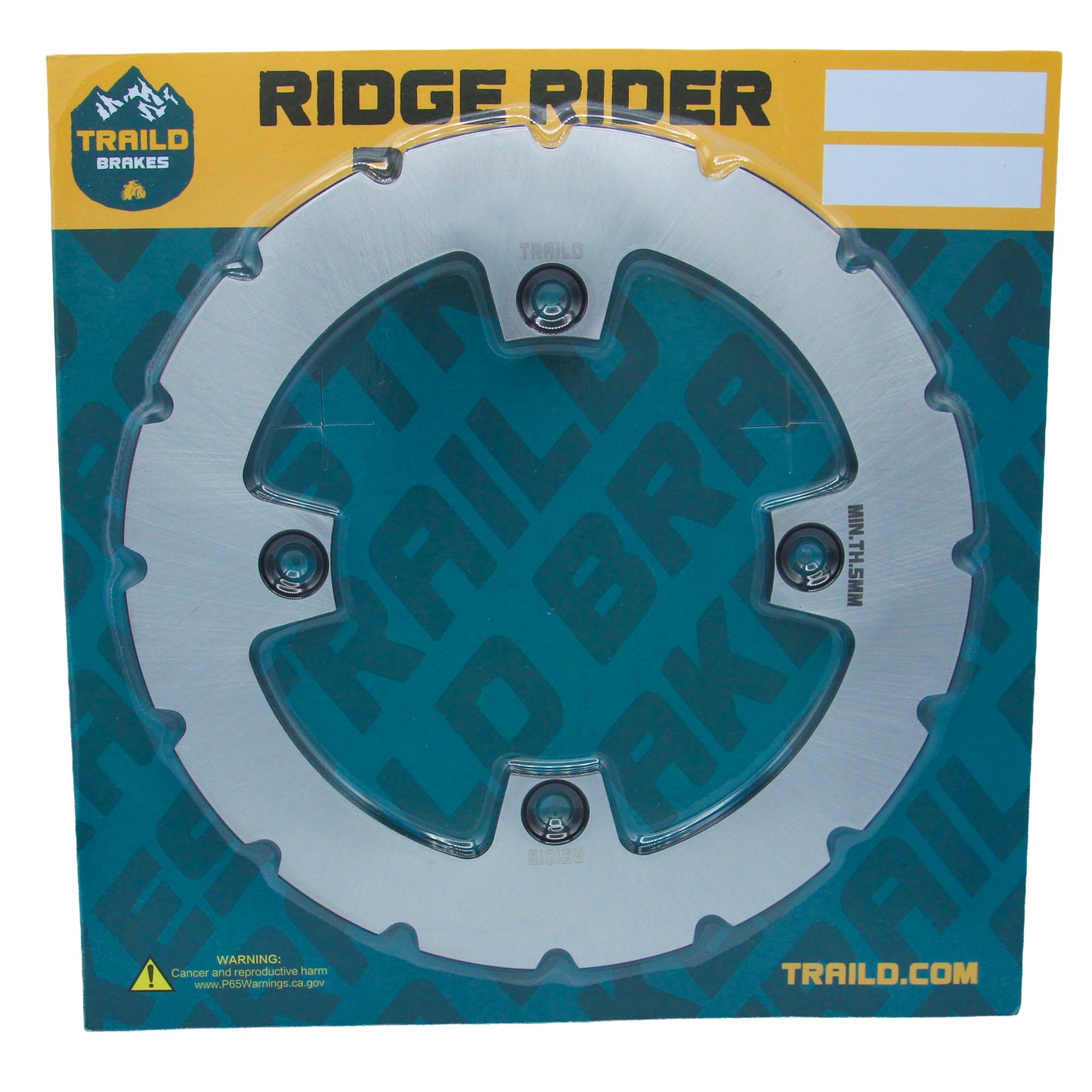 Traild Ridge Rider Brake Rotor for Kawasaki KRX - Package View