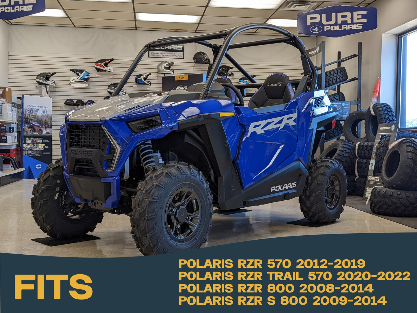Traild brake pads compatibility with Polaris RZR