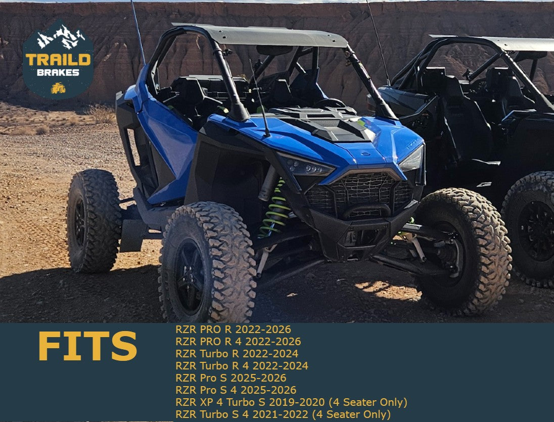 Polaris RZR PRO R/PRO R 4/Turbo R/Turbo R 4/XP 4 Turbo S 2019-2026 Ceramic Brake Pad Set