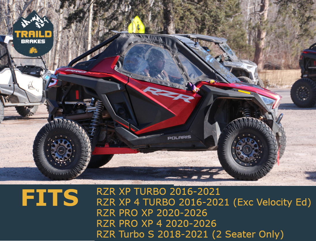 Polaris RZR XP TURBO/XP 4 TURBO/PRO XP/PRO XP 4/Turbo S 2016-2026 Ceramic Brake Pad Set